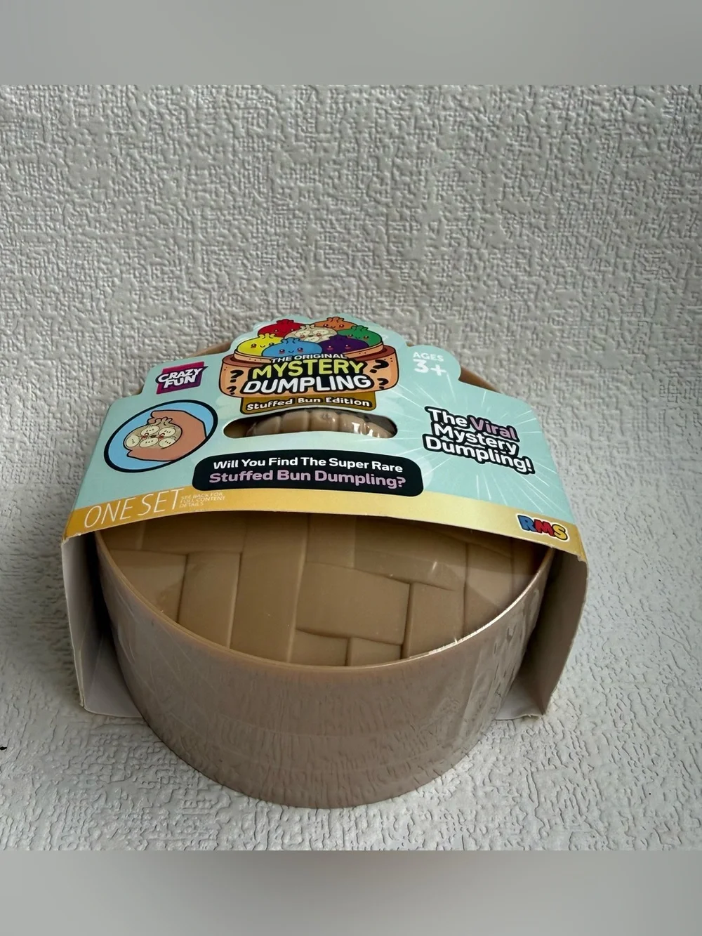 Crazy Fun Mystery Dumpling Stuffed Bun Edition Sealed Viral RMS 2026
